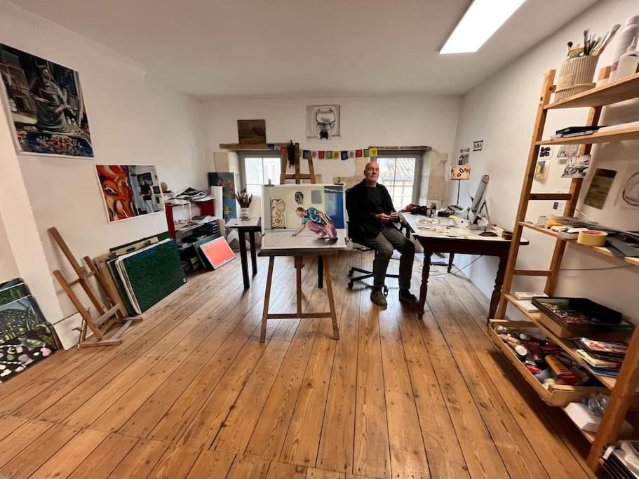 Grande Chambre Chez L'Artiste-Peintre La Réole Kültér fotó